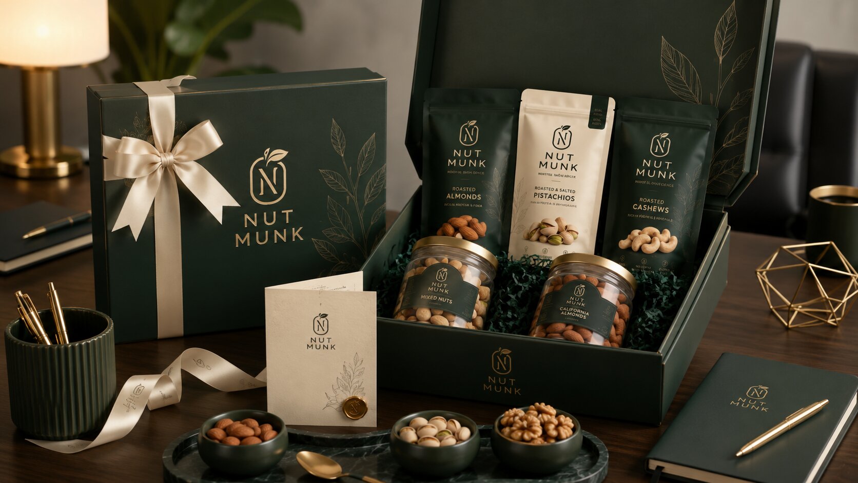 Nutmunk premium pouch packaging range